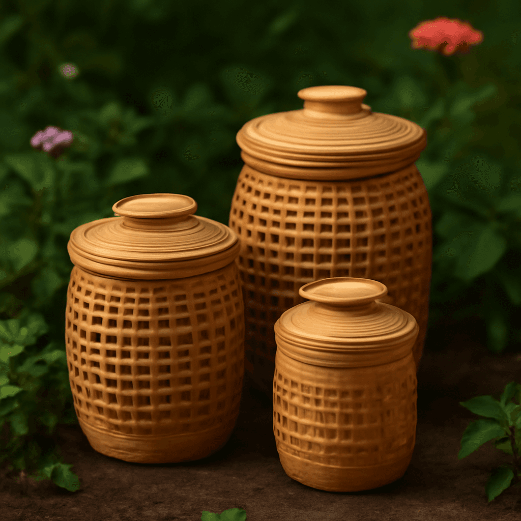 Bamboo Storage Baskets