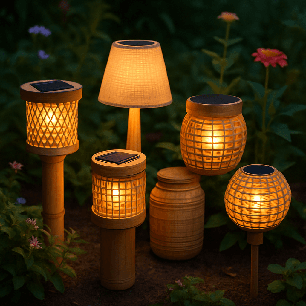 Solar-Powered Garden Lights